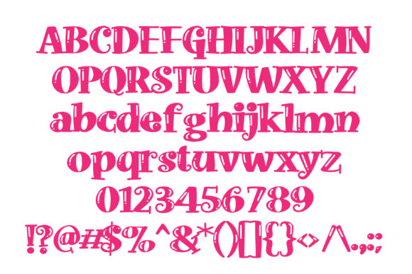 Doohickey Shine Font - Preview 1