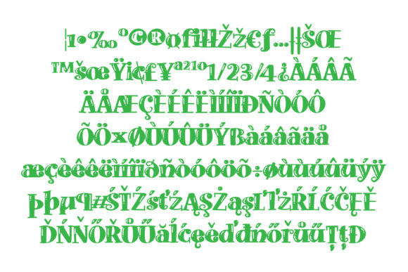Doohickey Shine Font - Preview 2