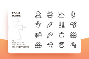 Farm Icon Pack Graphic by Goodware.Std · Creative Fabrica