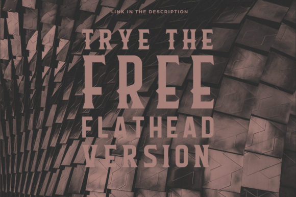 Flathead Family Font - Preview 3