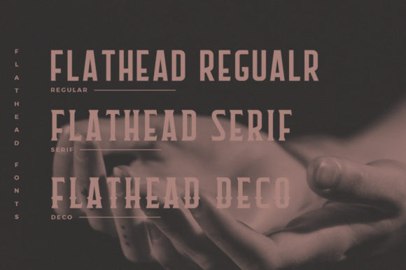 Flathead Family Font - Preview 4