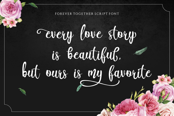 Forever Together Duo Font - Preview 1