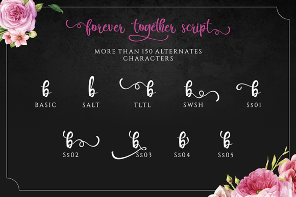 Forever Together Duo Font - Preview 4