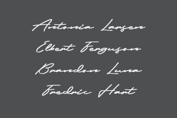 Frederick Script Font - Preview 3