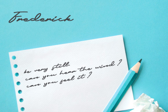 Frederick Script Font - Preview 4