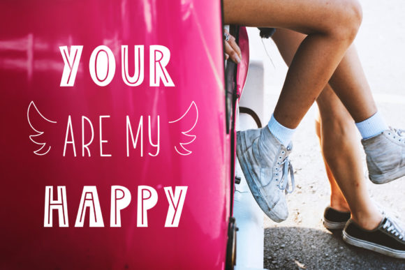 Friends Forever Duo Font - Preview 2