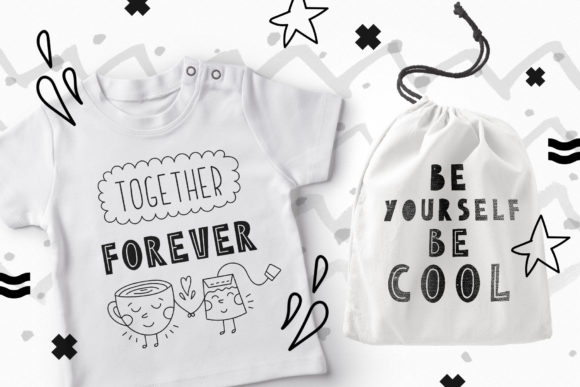 Friends Forever Duo Font - Preview 3
