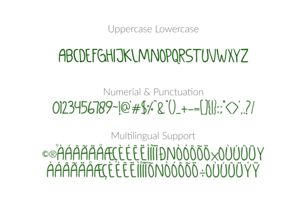 Gandul Matheng Font PNG with transparent background - Preview 2