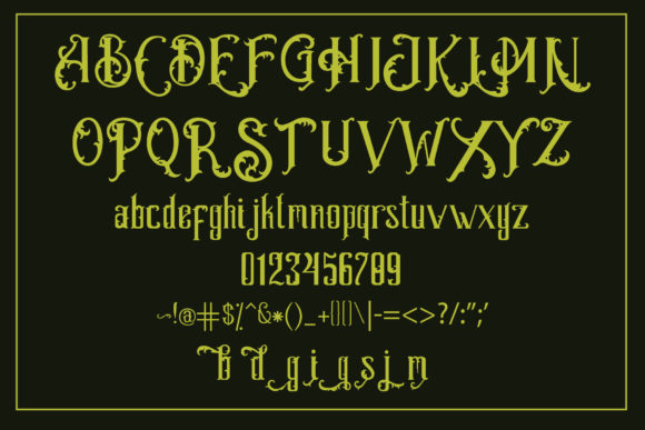 Gavindza Font - Preview 1