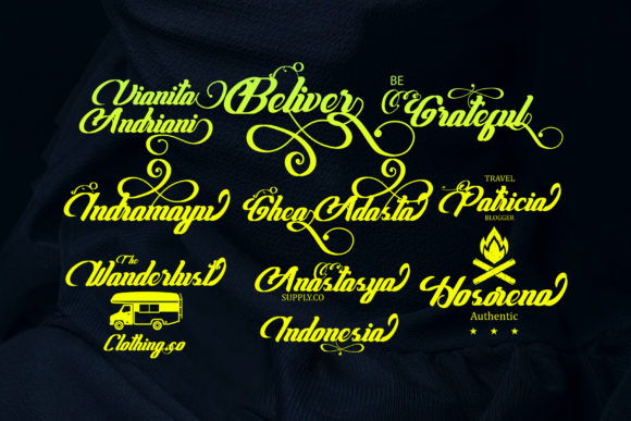Ghea Adasta Script Font - Preview 2