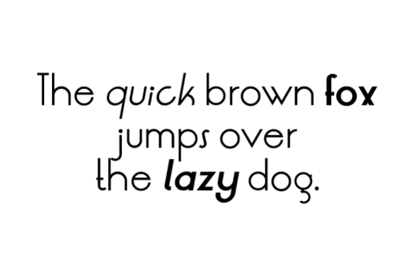 Gislaine Family Font - Preview 2
