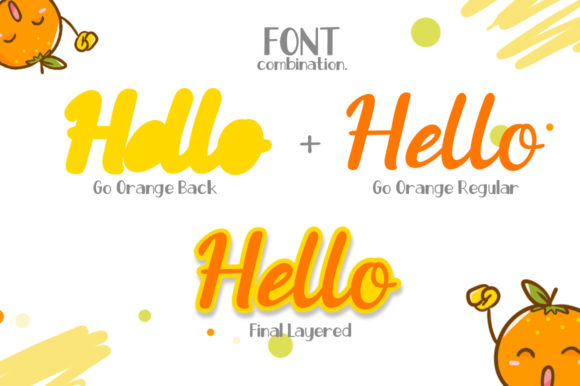 Go Orange Font - Preview 5