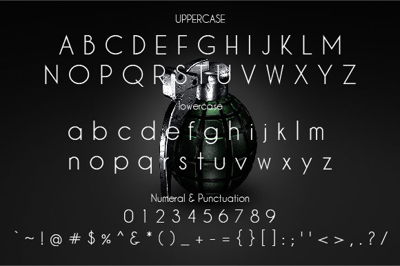 Granat Family Font - Preview 1