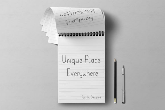 Handypot Font - Preview 3