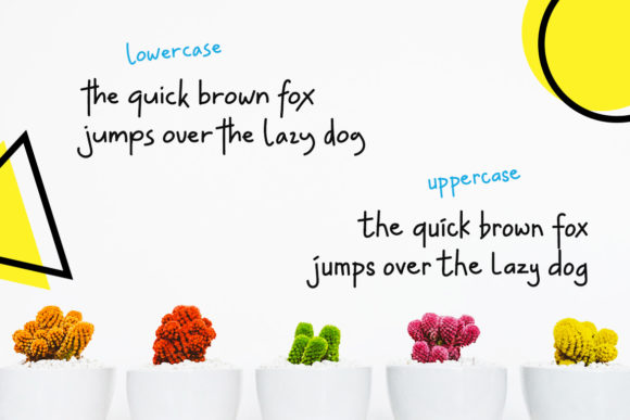 Hey Lucky! Font PNG with transparent background - Preview 4