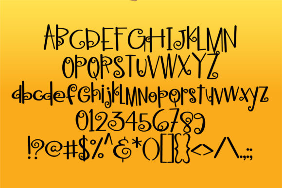 Honeygrammy Font - Preview 1