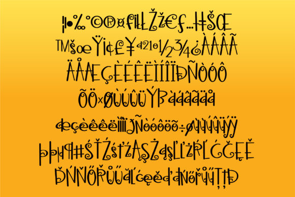 Honeygrammy Font - Preview 2