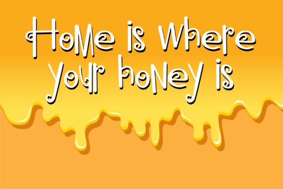 Honeygrammy Font - Preview 3