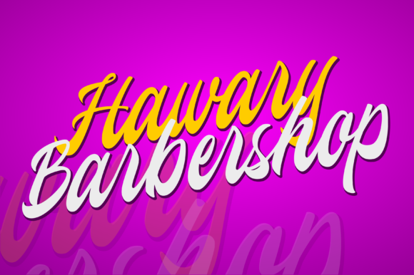 Hovercity Font PNG with transparent background - Preview 2