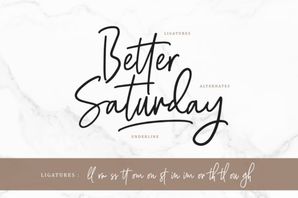 Hughson Family Font PNG with transparent background - Preview 3