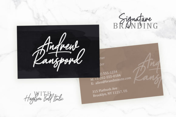 Hughson Family Font PNG with transparent background - Preview 6