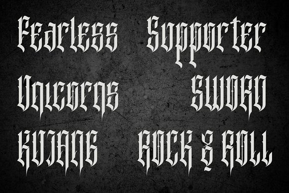 Inhumans Font PNG with transparent background - Preview 3