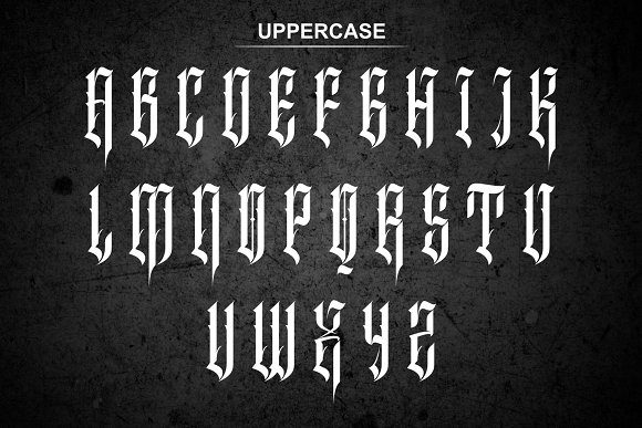 Inhumans Font PNG with transparent background - Preview 4