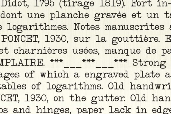 Intellecta Typewriter Font PNG with transparent background - Preview 1