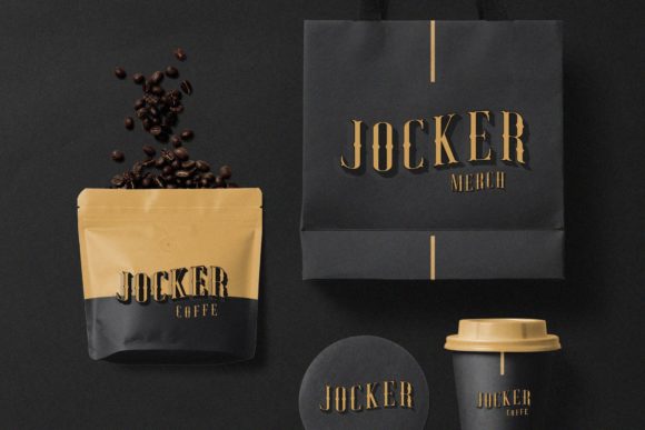 Jocker Family Font PNG with transparent background - Preview 4