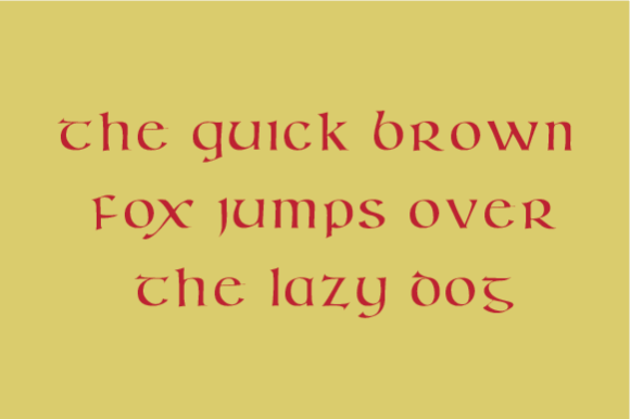 Kells Book Font PNG with transparent background - Preview 2