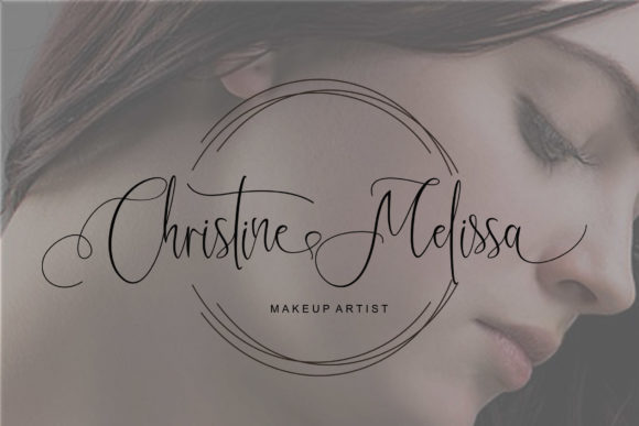 Kristallian Script Font PNG with transparent background - Preview 5