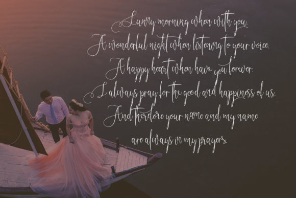 Kristallian Script Font PNG with transparent background - Preview 6