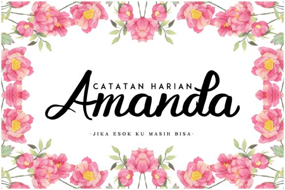 Lailyfitry Font PNG with transparent background - Preview 5