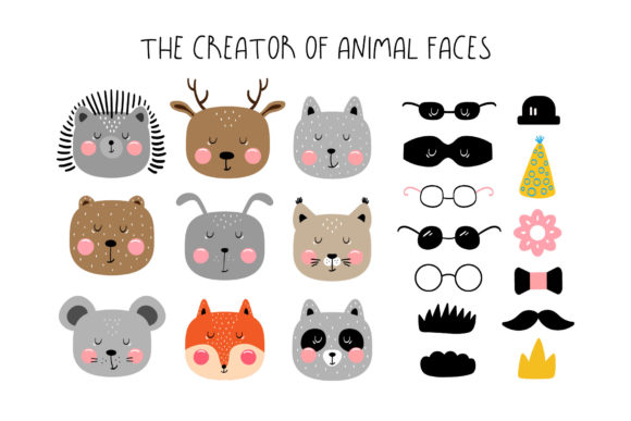 Little Bear & Little Mouse Duo Font PNG with transparent background - Preview 5