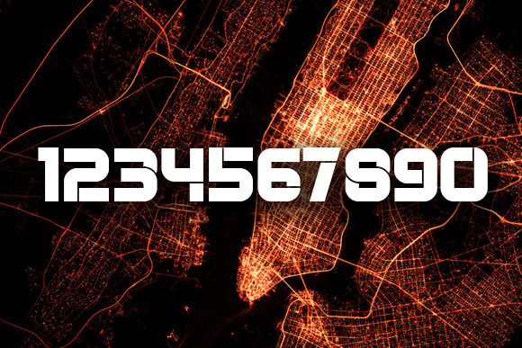 Locator Font PNG with transparent background - Preview 2