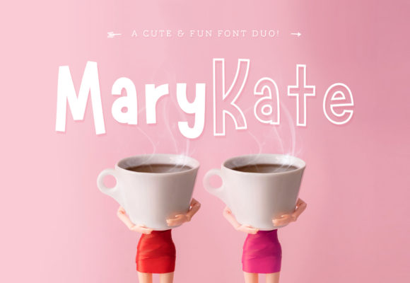 Marykate Polices Sans Sérif Police Par typefairy