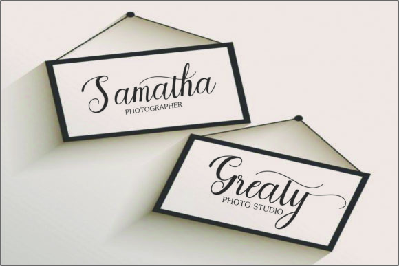 Melayu Script Font font preview - 6