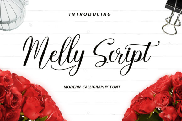 Melly Script Script & Handwritten Font By LetterFreshStudio