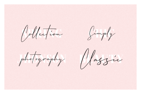 Messy Nessy Duo Font PNG with transparent background - Preview 2