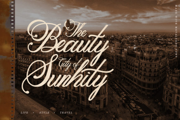 Metalurdo Font PNG with transparent background - Preview 1
