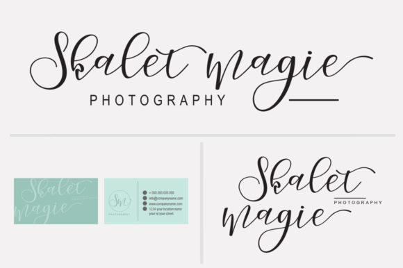 Morelight Script Font PNG with transparent background - Preview 3