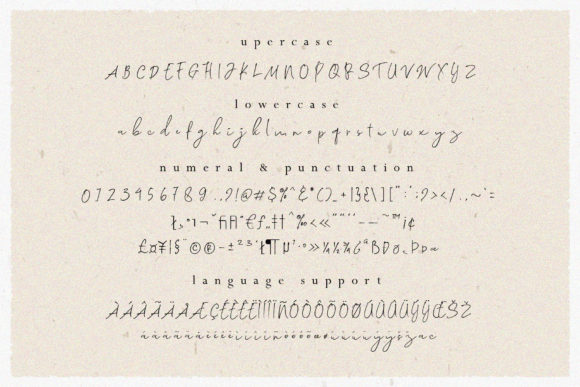 Morosyot Script Font PNG with transparent background - Preview 3