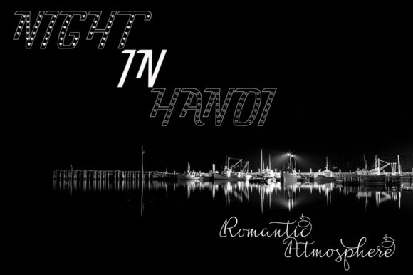Nathalia Duo Font PNG with transparent background - Preview 1
