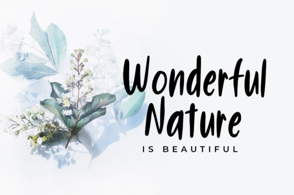 New Bartons Font PNG with transparent background - Preview 4