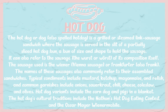 Oleander Cakes Font PNG with transparent background - Preview 5