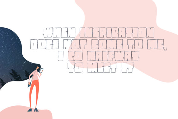 Poster Font PNG with transparent background - Preview 1