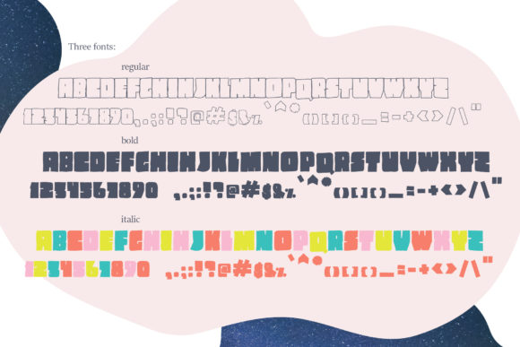 Poster Font PNG with transparent background - Preview 6