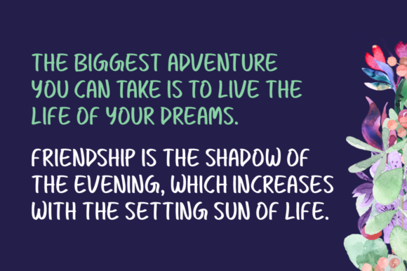 Queenside Font PNG with transparent background - Preview 3