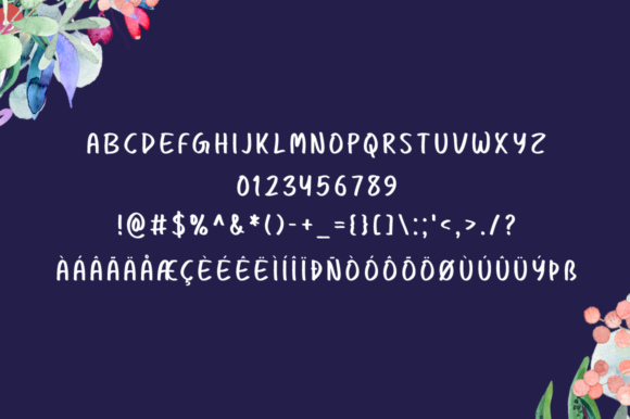 Queenside Font PNG with transparent background - Preview 4