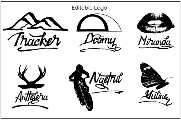 Raintake Font PNG with transparent background - Preview 6